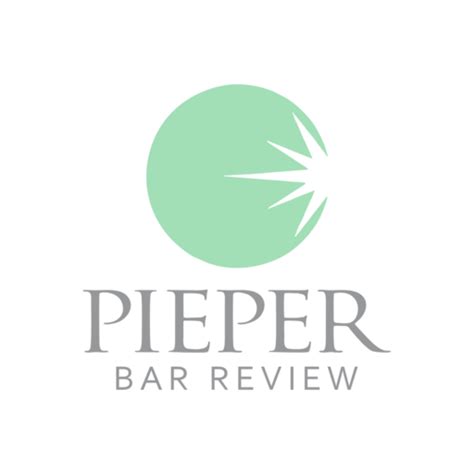 pieper's bar review.